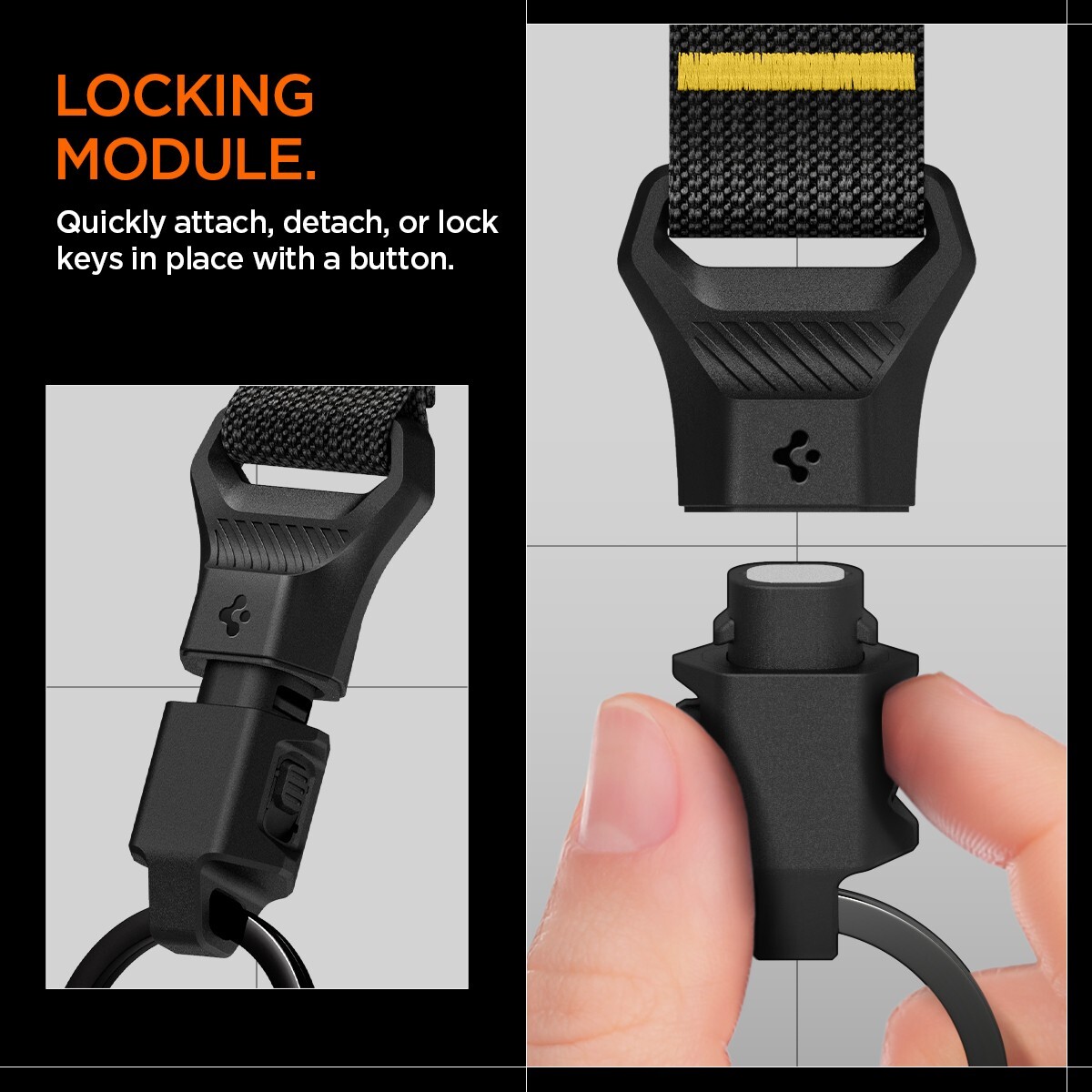 Spigen Key Accessory Carabiner ( Magnetic Keychain )