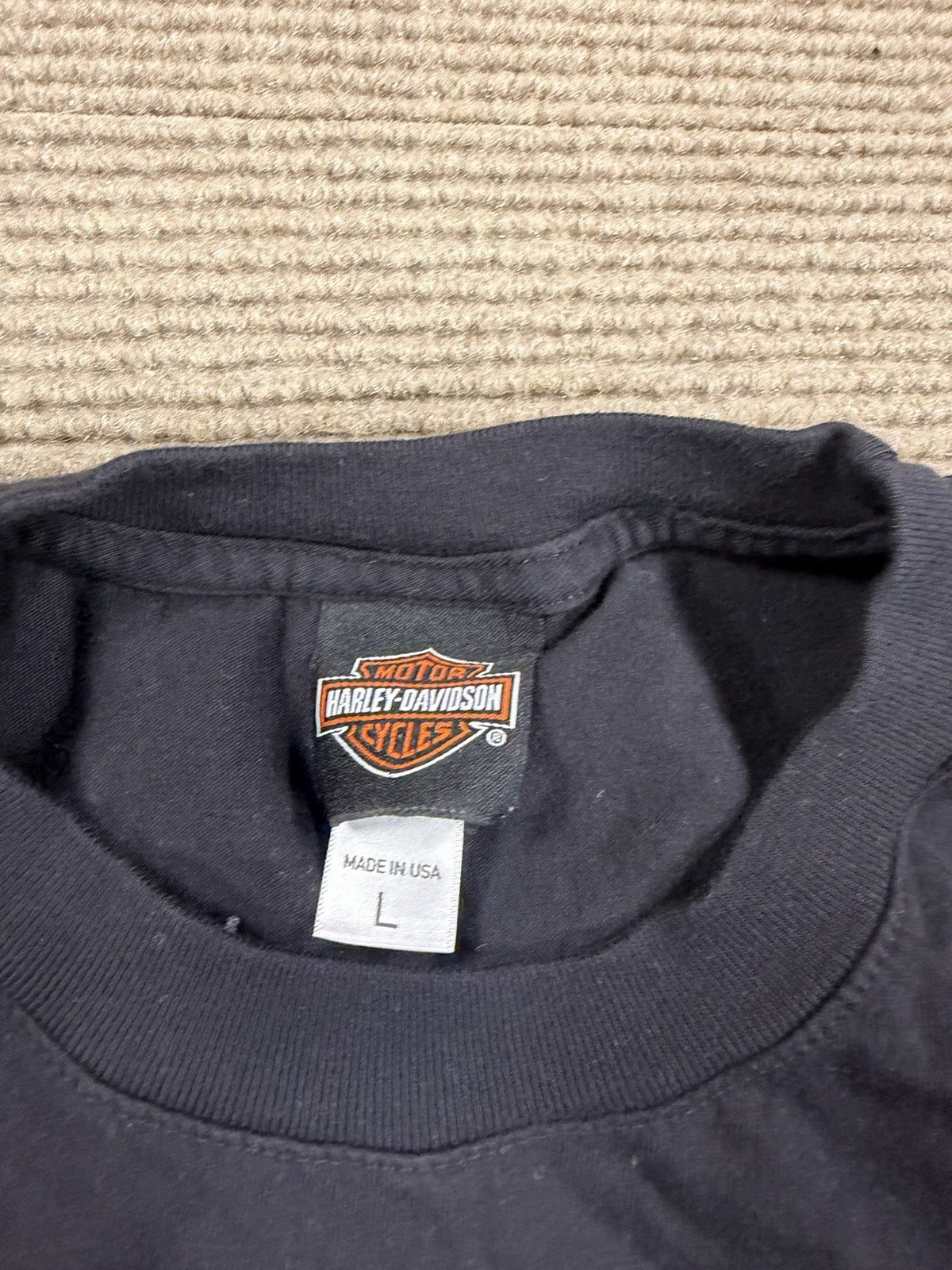 Harley-Davidson T Shirt Mens Large 2022 Biker Original Motorcycles 1903