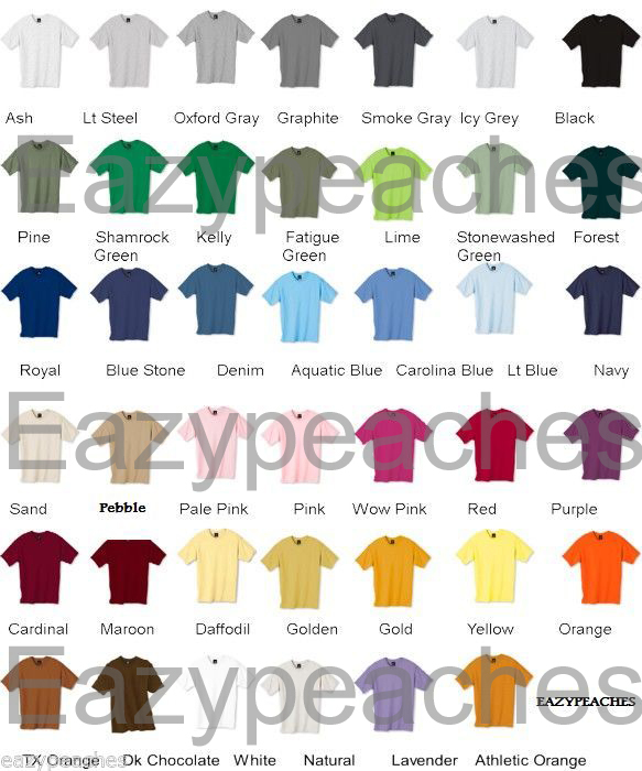 Hanes Beefy-T TALL T-Shirt 100% Cotton 518T Mens LT XLT 2XLT 3XLT 4XLT 5180