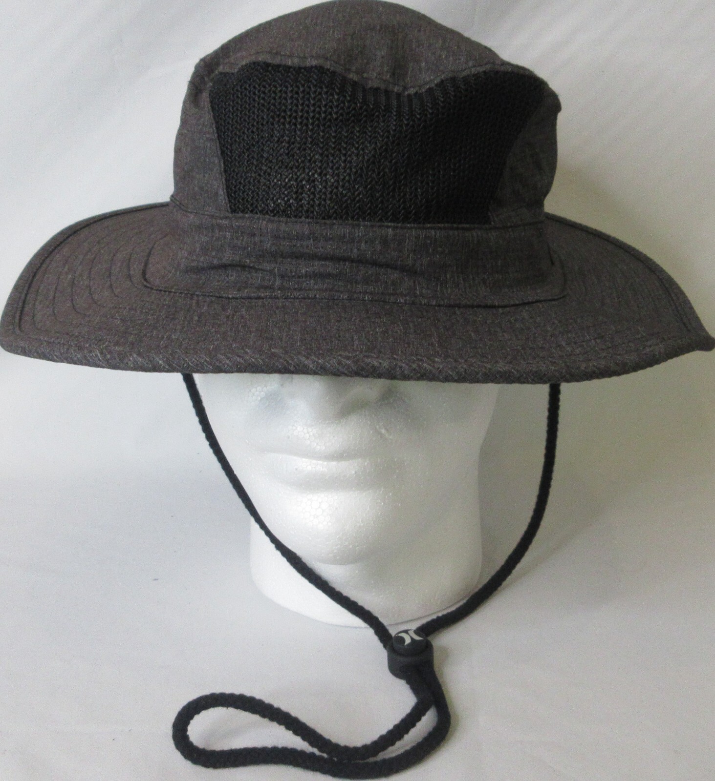 Hurley Phantom Voyager Boonie Bucket Hat Air Mesh UPF 50+ Wolf Grey Ships Free