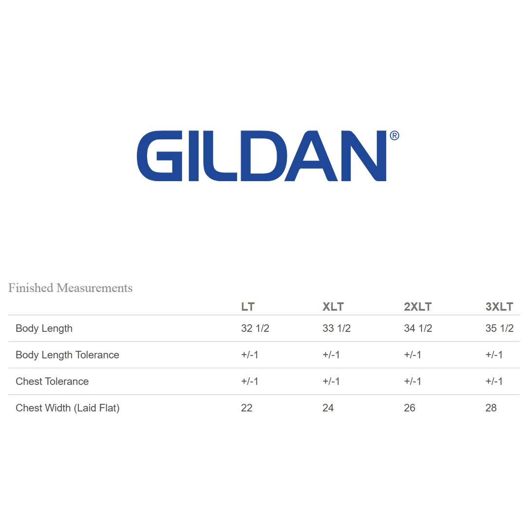 5 Pack Of Gildan G200T Adult Ultra Cotton Tall T Shirt Stylish T-Shirt