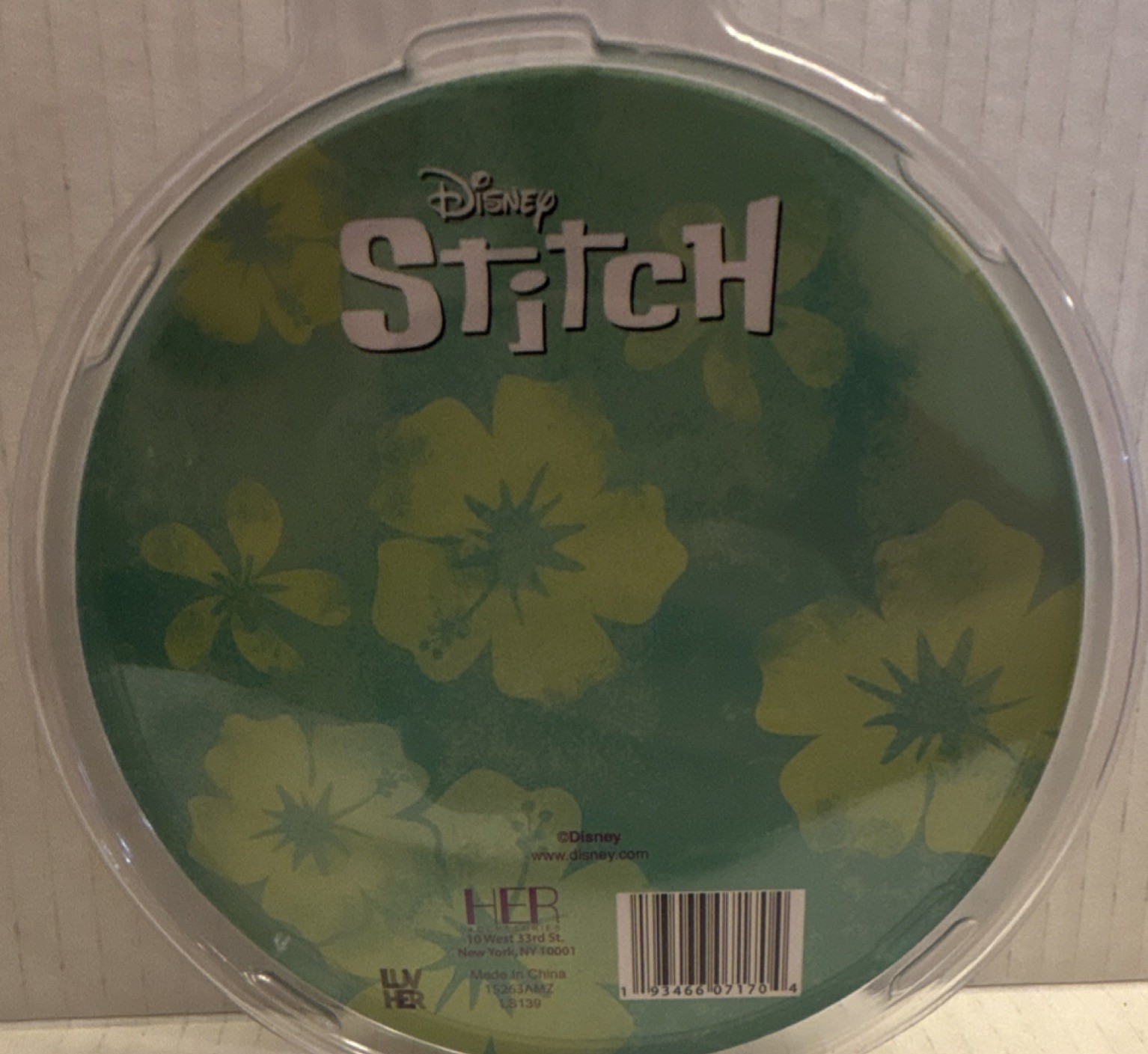 Disney Lilo & Stitch Glitter Snap Clips Multicolor Girls Hair Accessories 8PC
