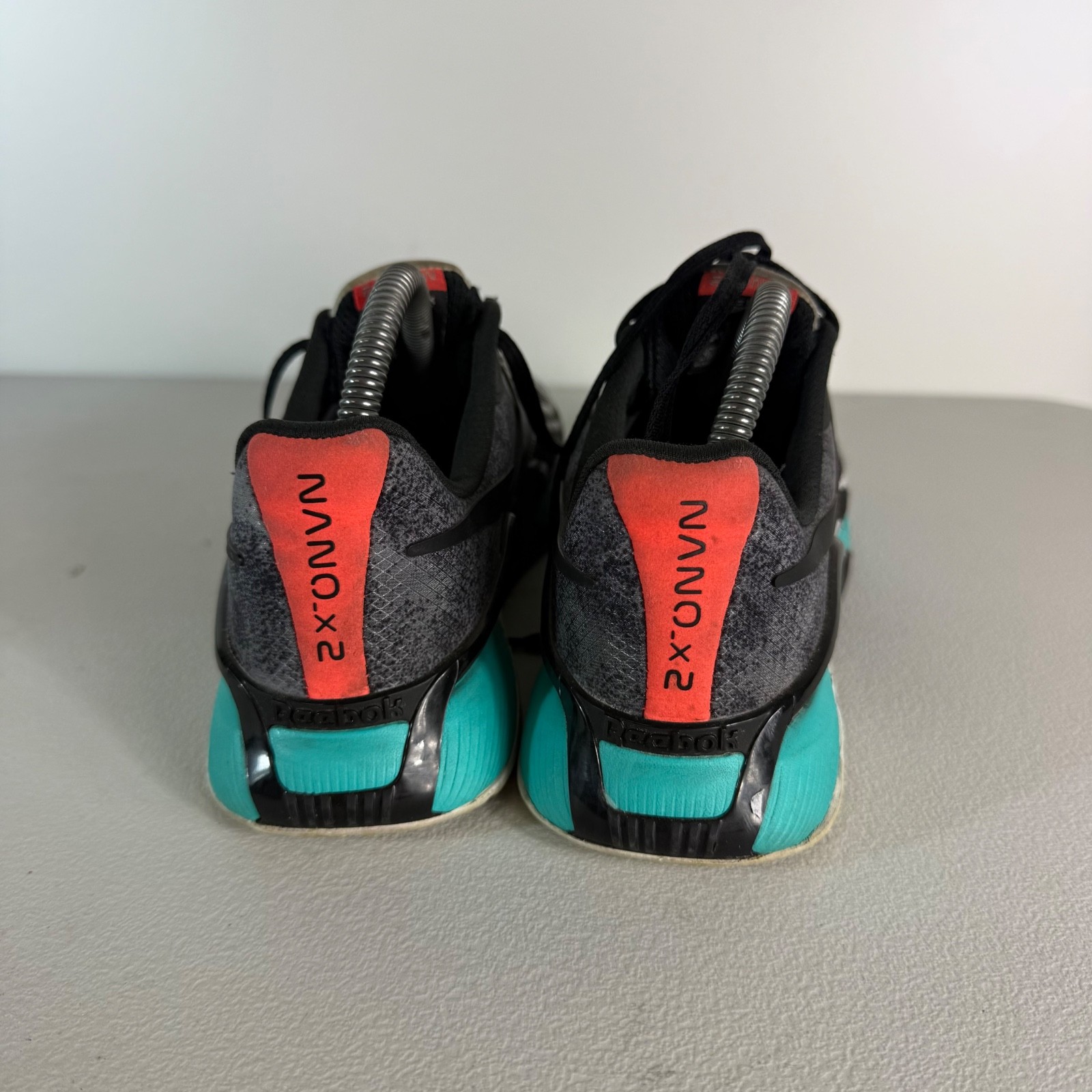 Women Reebok Nano X2 TR Adventure Training Shoes Blue Black Mens US 7 UK 6 EU 39