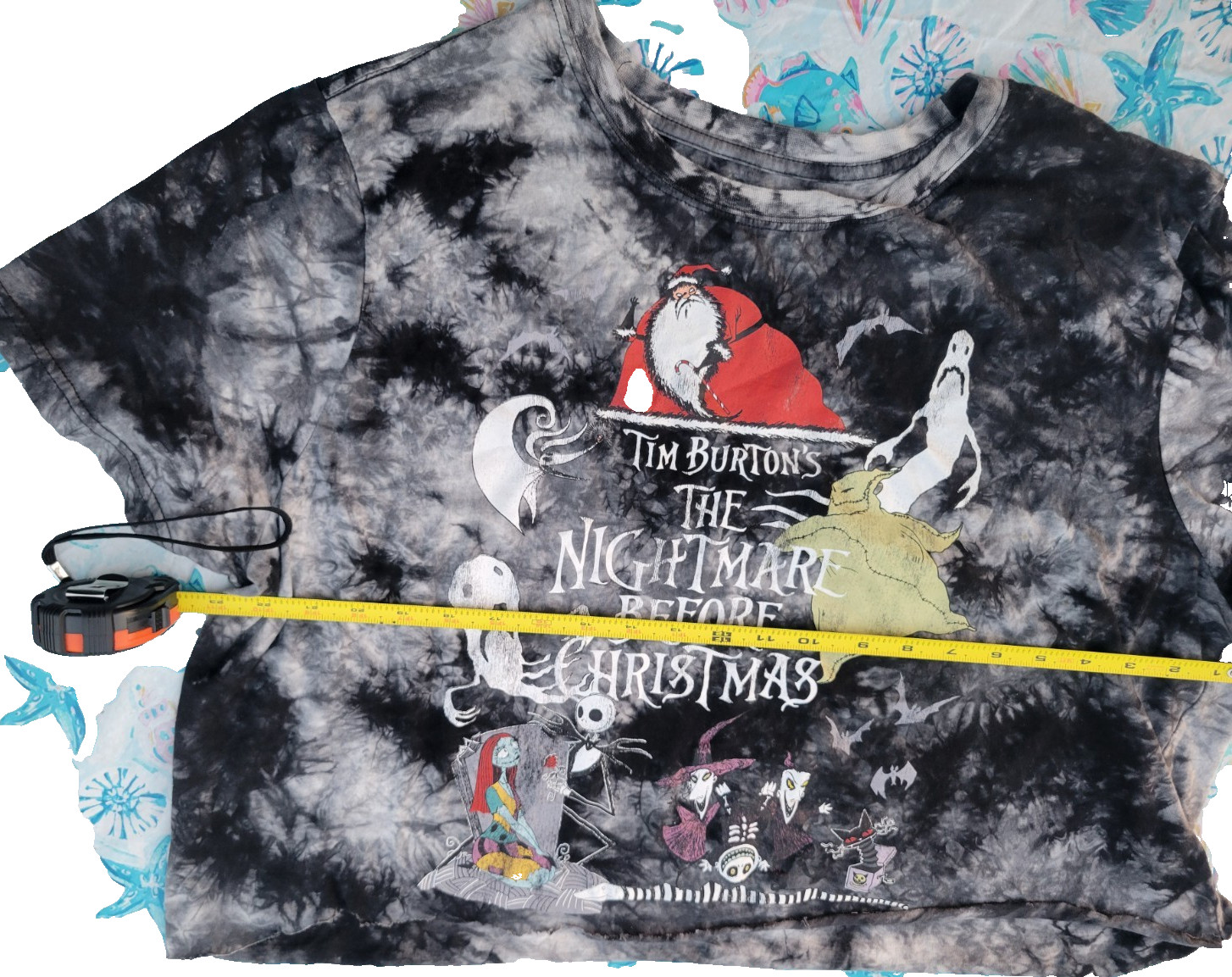 Disney – Jack Skellington printed crop- T- shirt- size XL