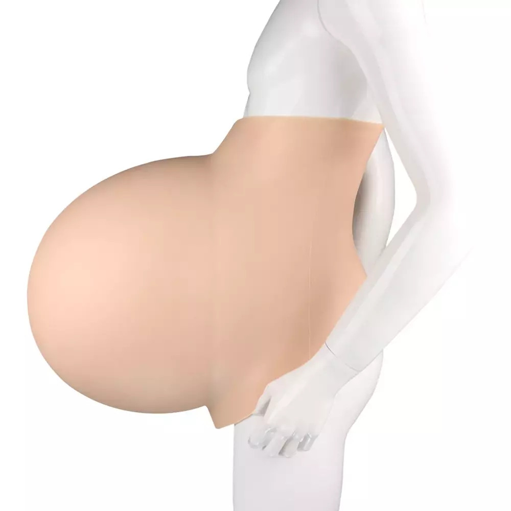Silicone Fake Pregnant Belly Pregnancy Tummy For Crossdresser Cosplayer