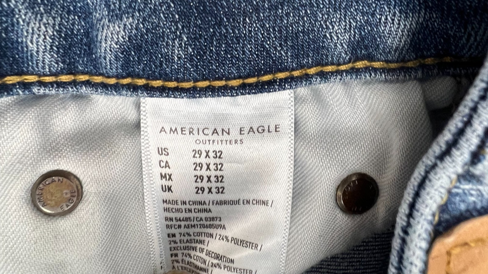 American Eagle Men’s Jeans (Size 29 x 32)