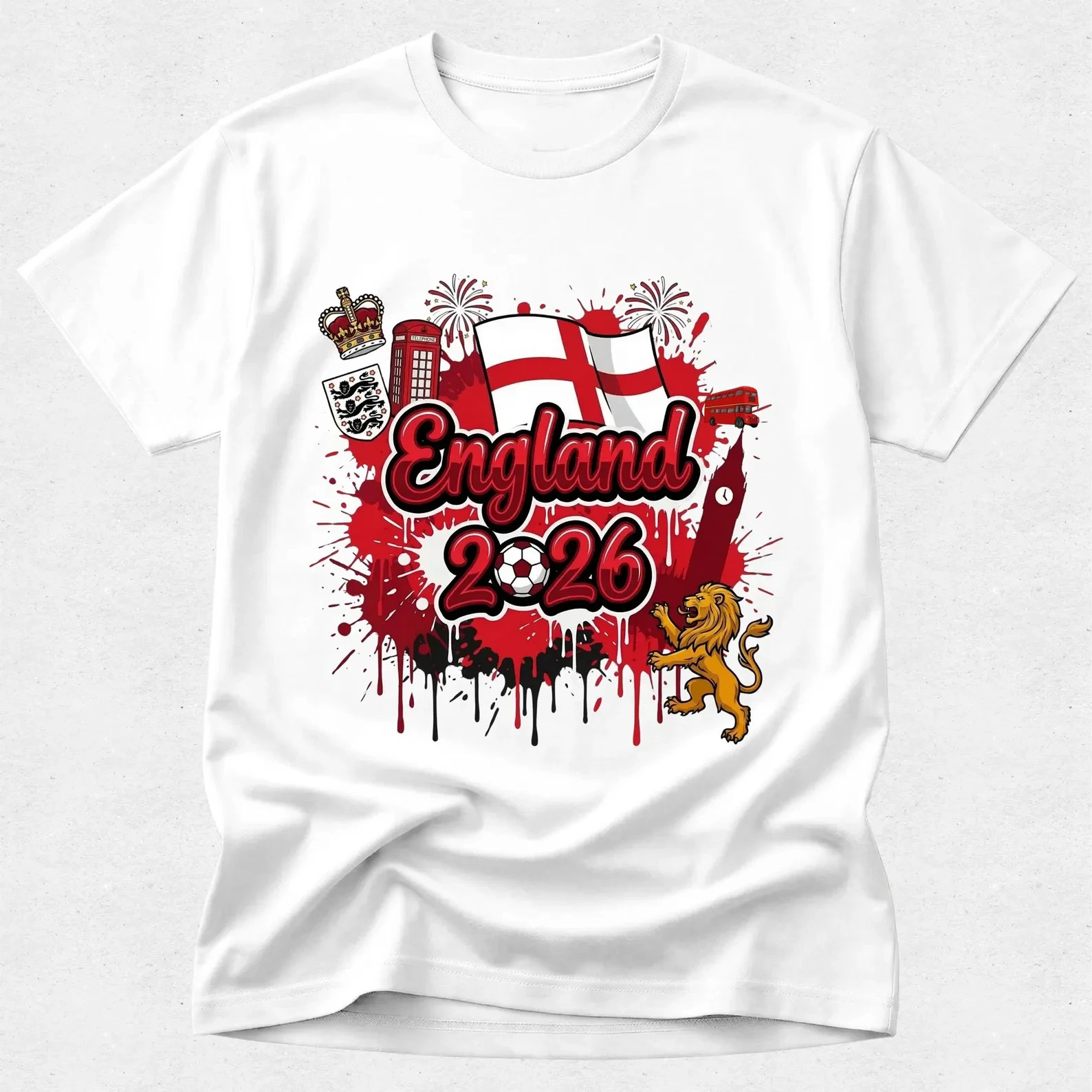 Football Supporter Graphic Tee – World Cup 2026 T-Shirt