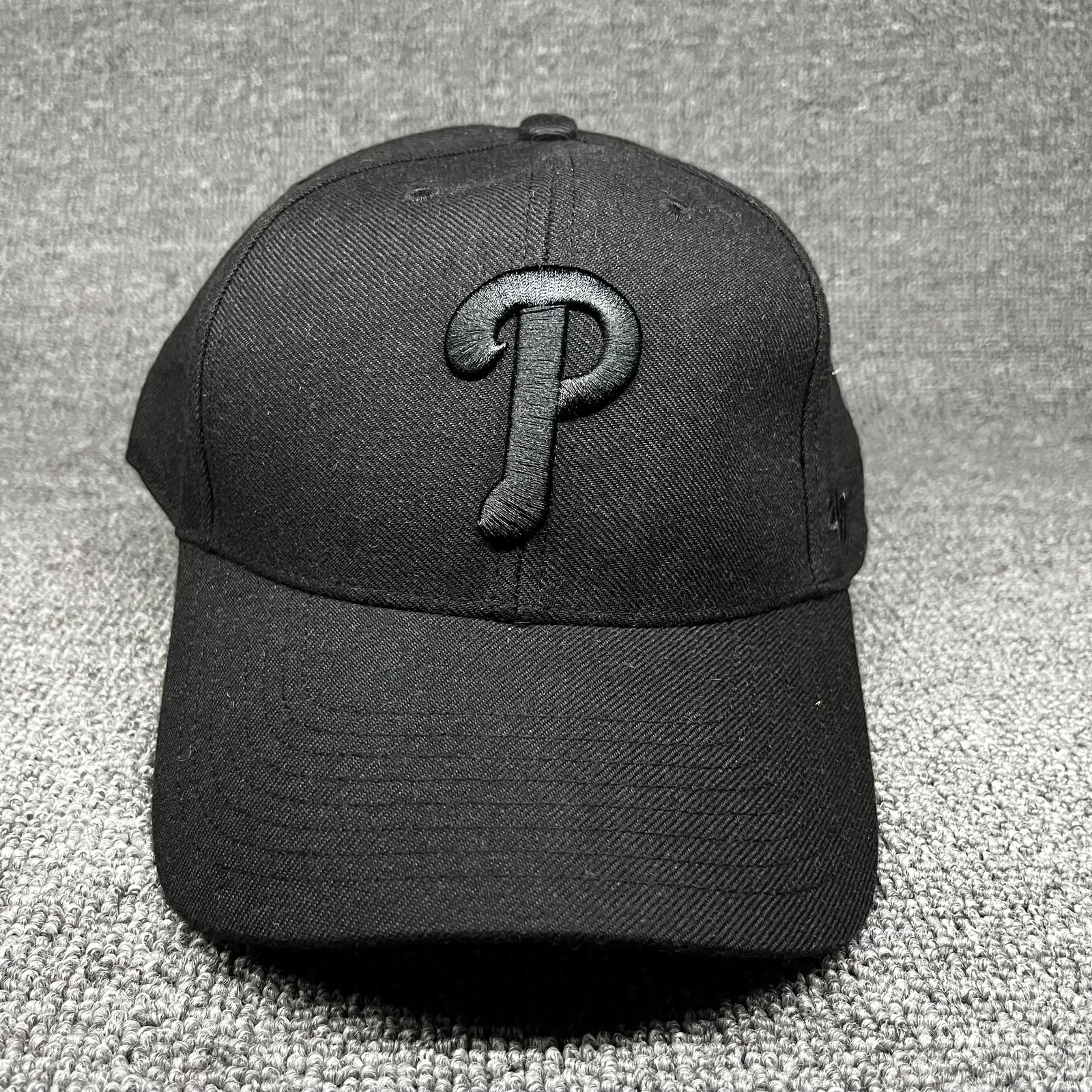 ’47 Brand Philadelphia Phillies MLB MVP Strapback Black Hat Unknown Size
