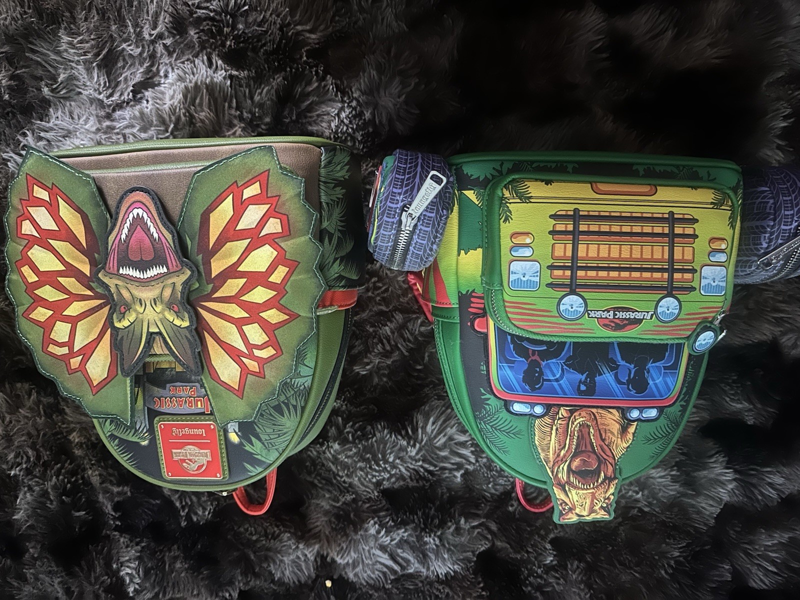 New Loungefly Jurassic Park Set.