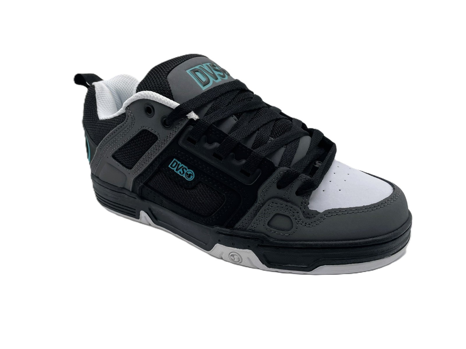 DVS – Comanche Shoes – Black Charcoal Turquoise
