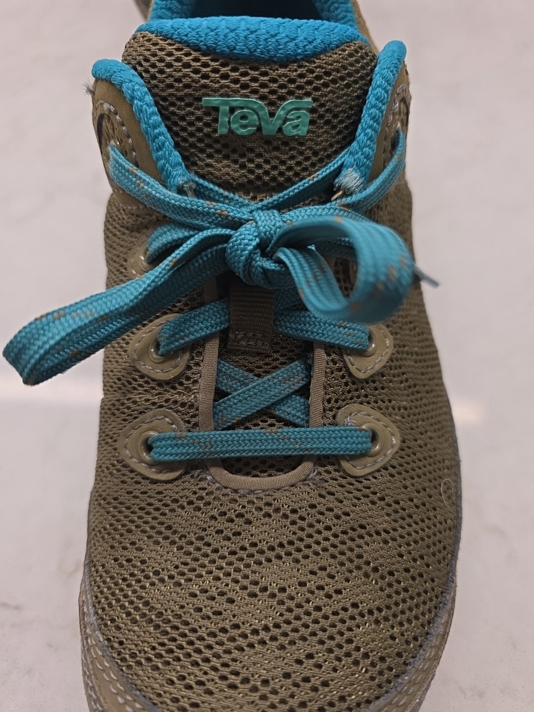 Teva Women’s Sugarpine II Air Mesh Shoe Sz 7.5 Dark Olive