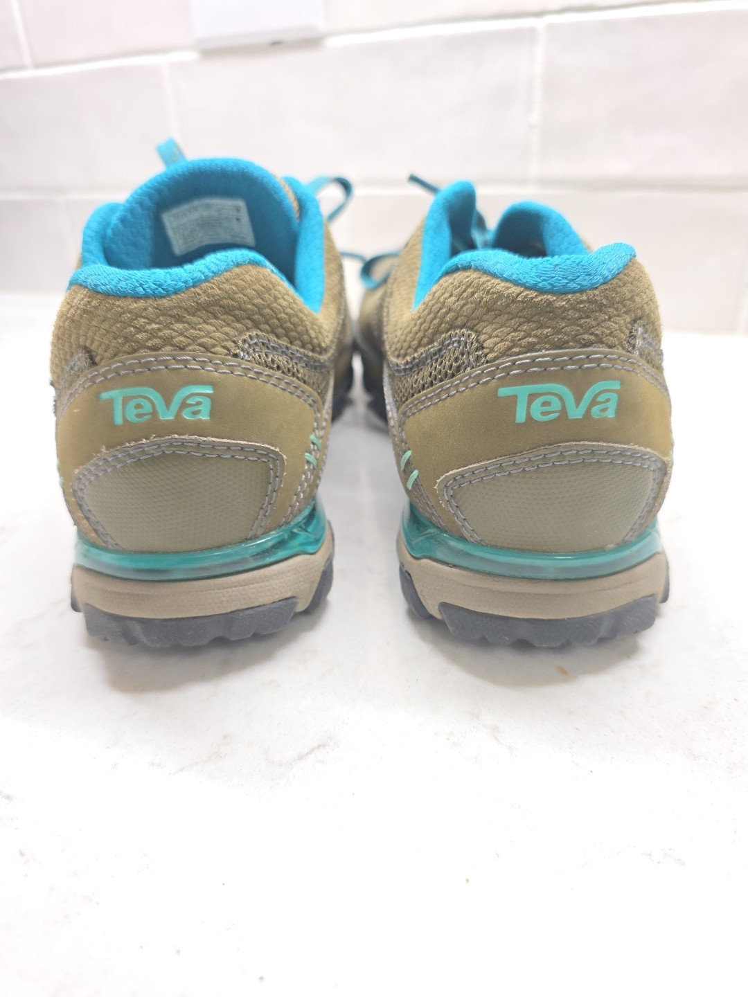Teva Women’s Sugarpine II Air Mesh Shoe Sz 7.5 Dark Olive