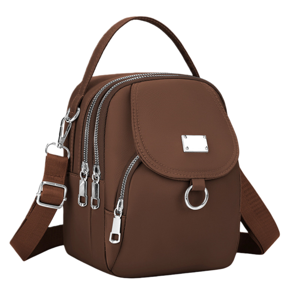 Multifunctional Small Handbag Crossbody Bag Shoulder Bag With Multiple Pockets