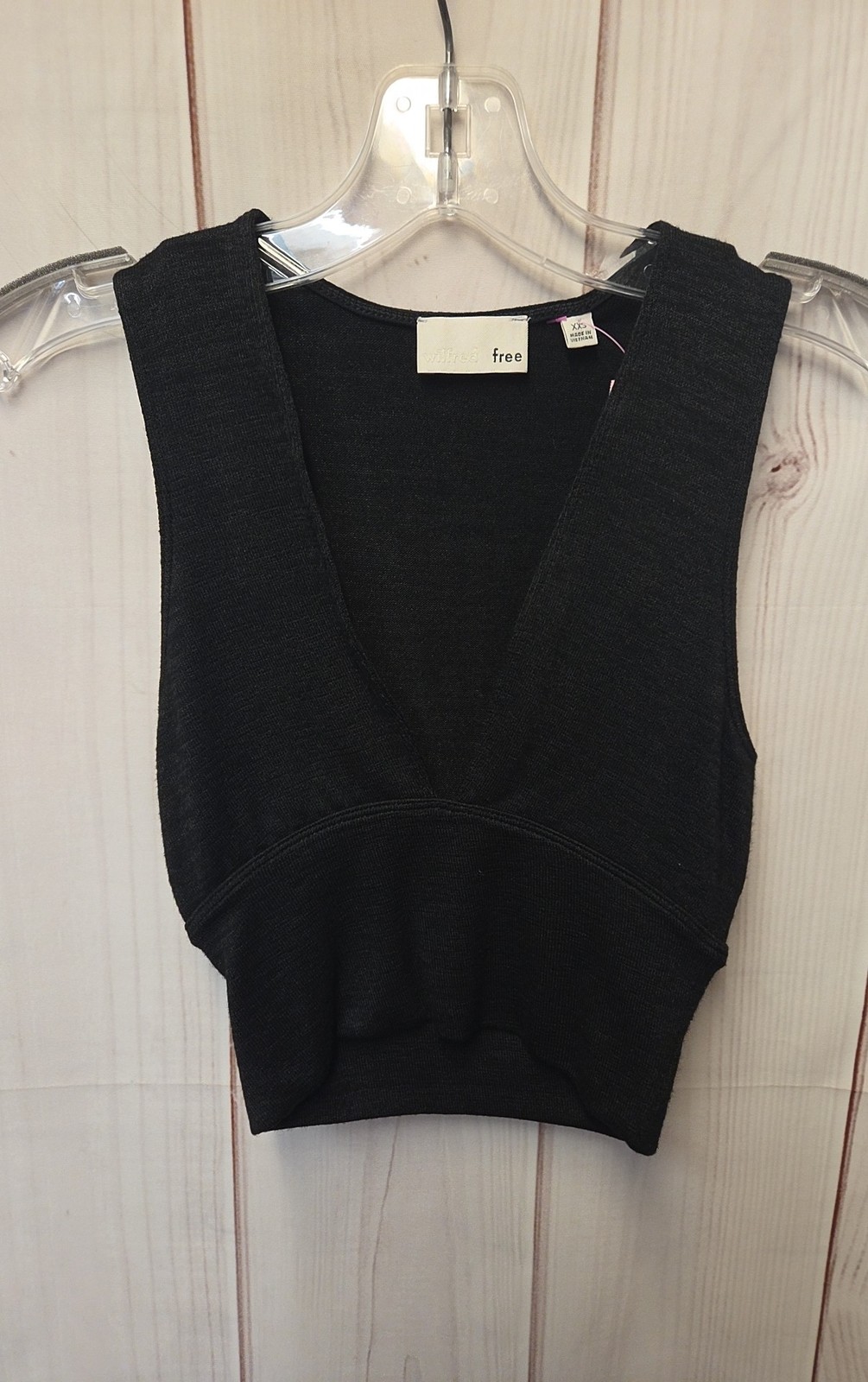 Wilfred Free Women’s Size XXS Black Sleeveless Top