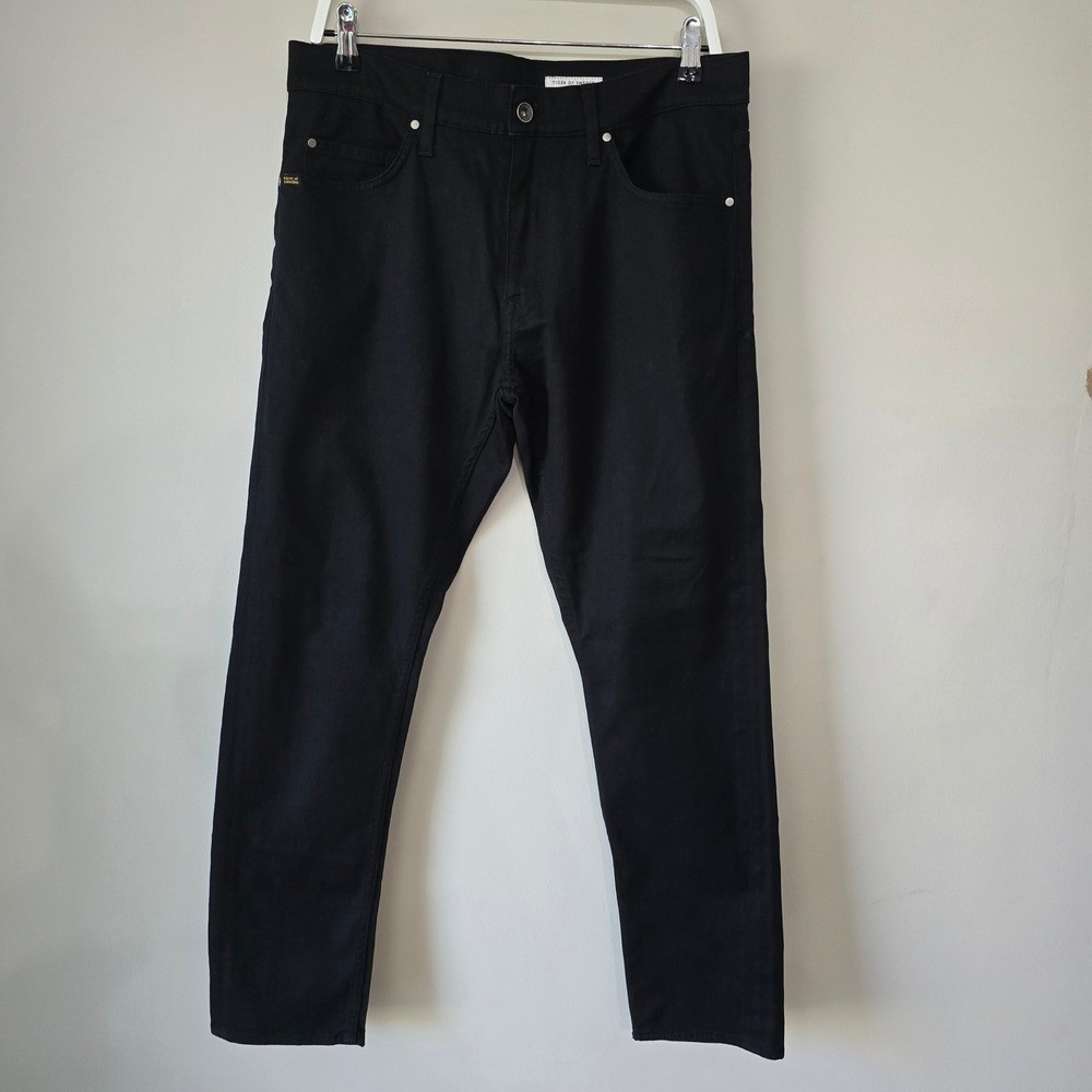 Tiger of Sweden 1903 Black Jeans Menswear Classic Fit Denim Pants