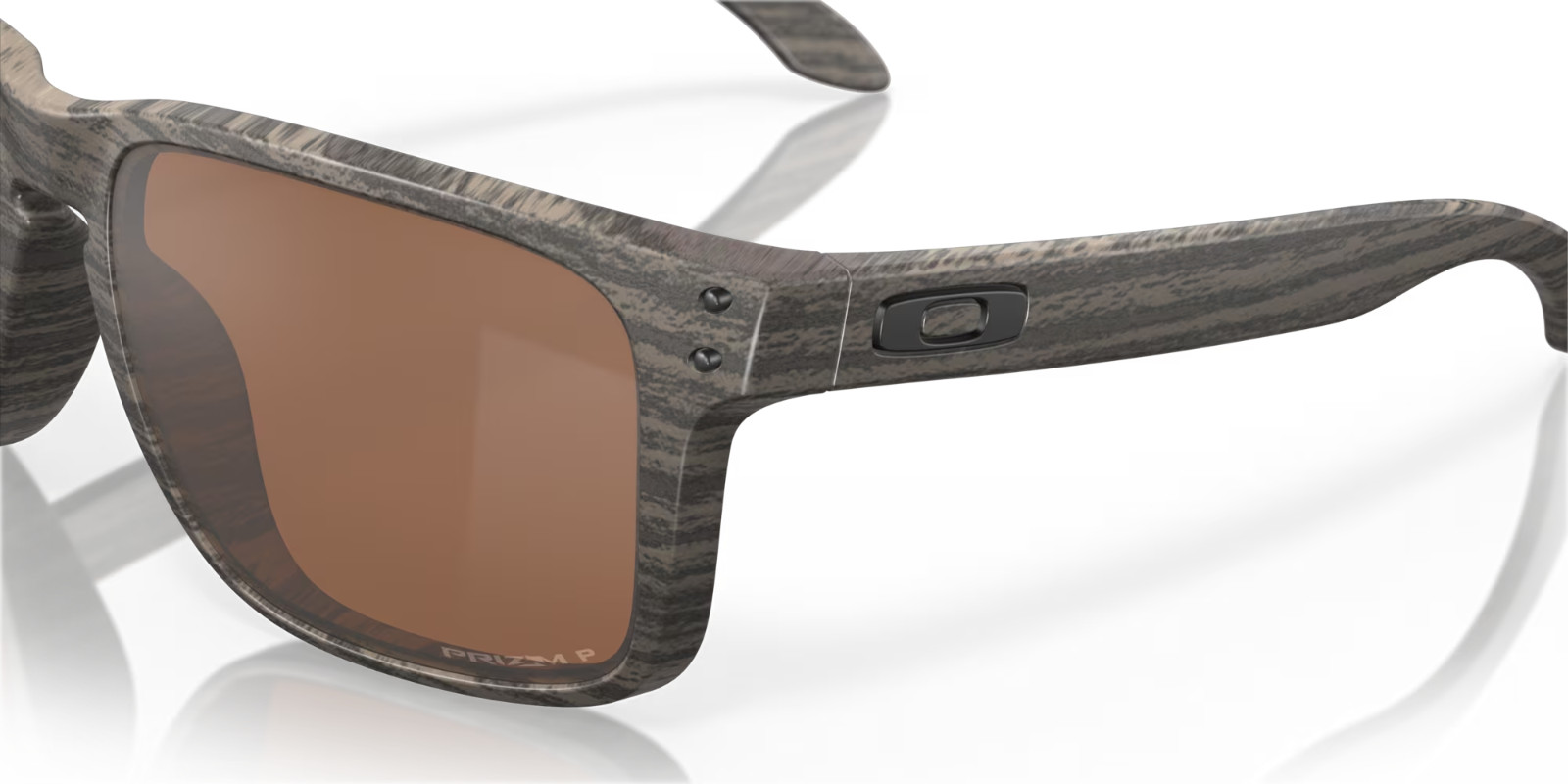 NEW* Oakley HOLBROOK XL Woodgrain POLARIZED PRIZM Tungsten Sunglass OO9417-06