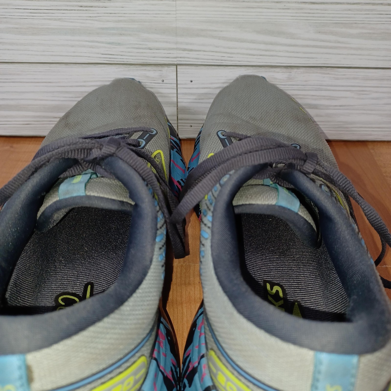 Brooks Glycerin 20 Shoes Womens 11B Paint Drip Jadeite Alaskan Blue 1203691B492
