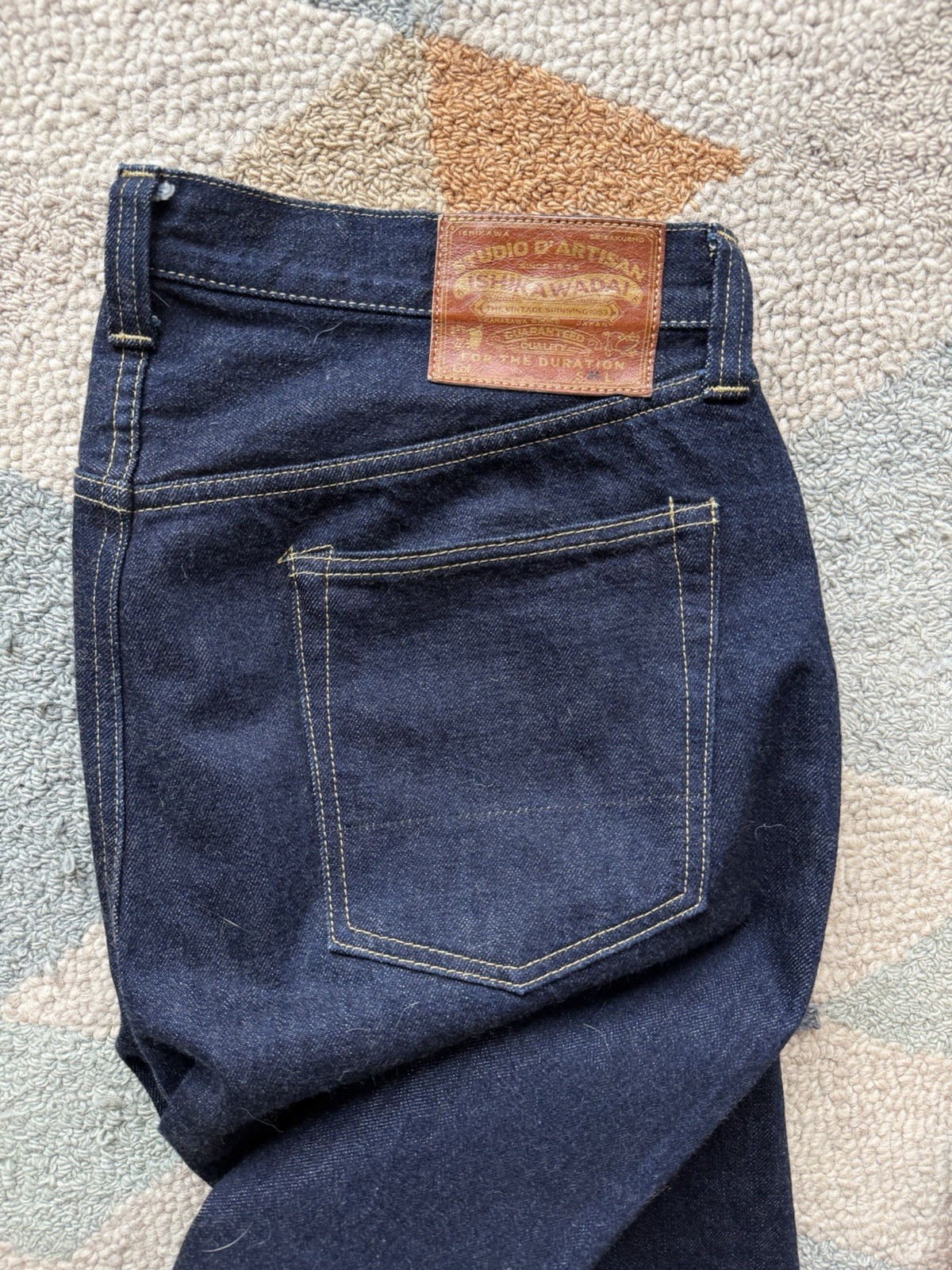 Studio D’Artisan D1903 13oz “Ishikawadai” WWII Selvedge Jeans Size 34