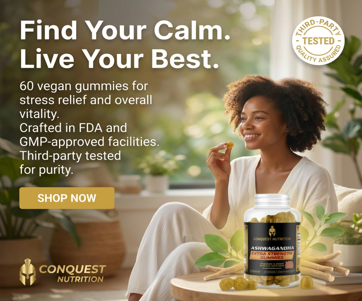 Ashwagandha Extra Strength Gummies – 60 Vegan Gummies for Enhanced Wellness
