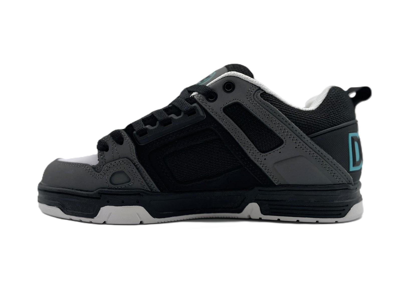 DVS – Comanche Shoes – Black Charcoal Turquoise