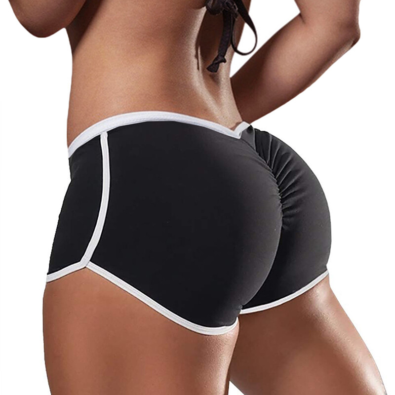 Sexy Womens Girls Boyshorts Low Rise Boxer Shorts Panties Sports Yoga Underwear