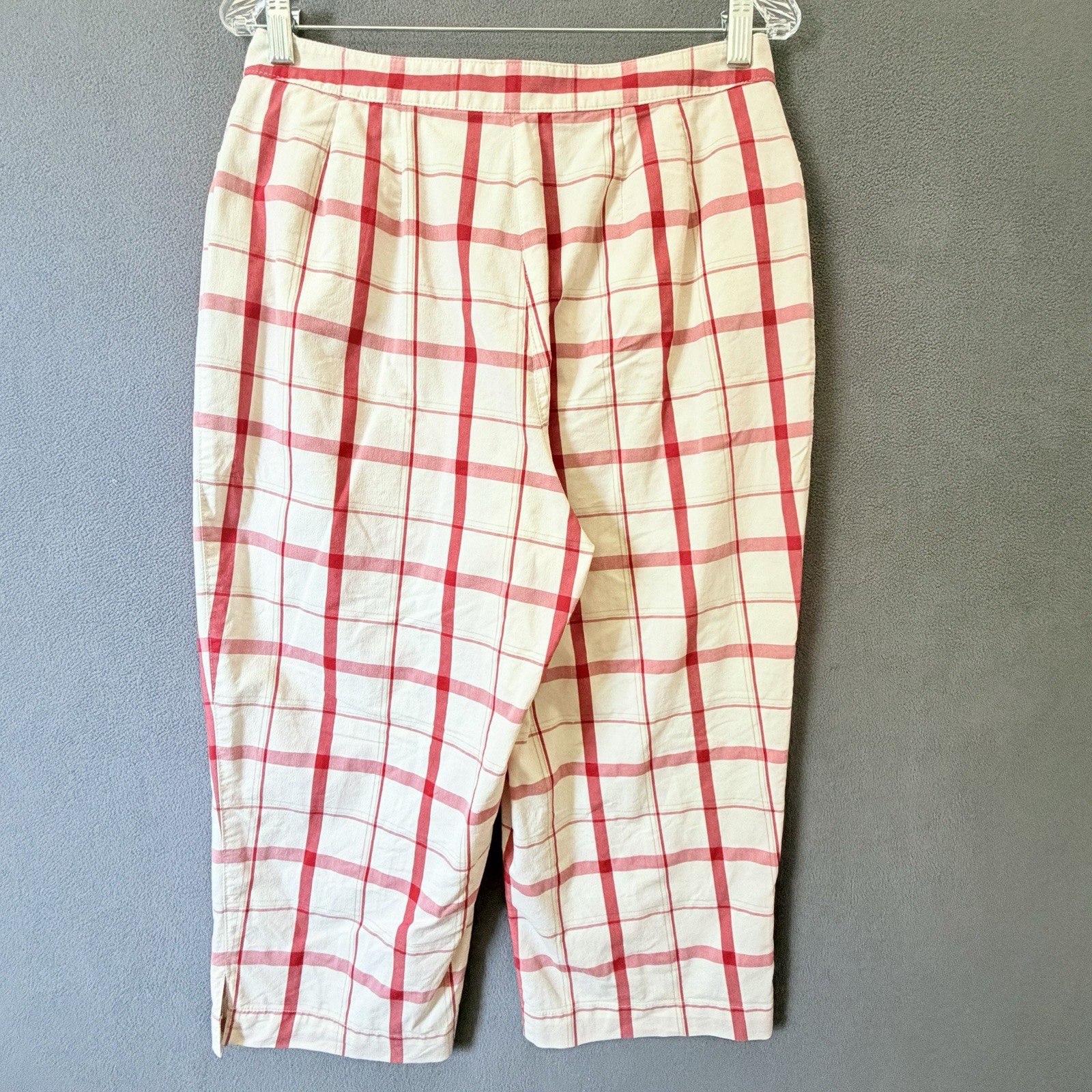VTG Liz Sport Women’s Capris 12M Pedal Pusher Flood Timeless Vacay Resort Light