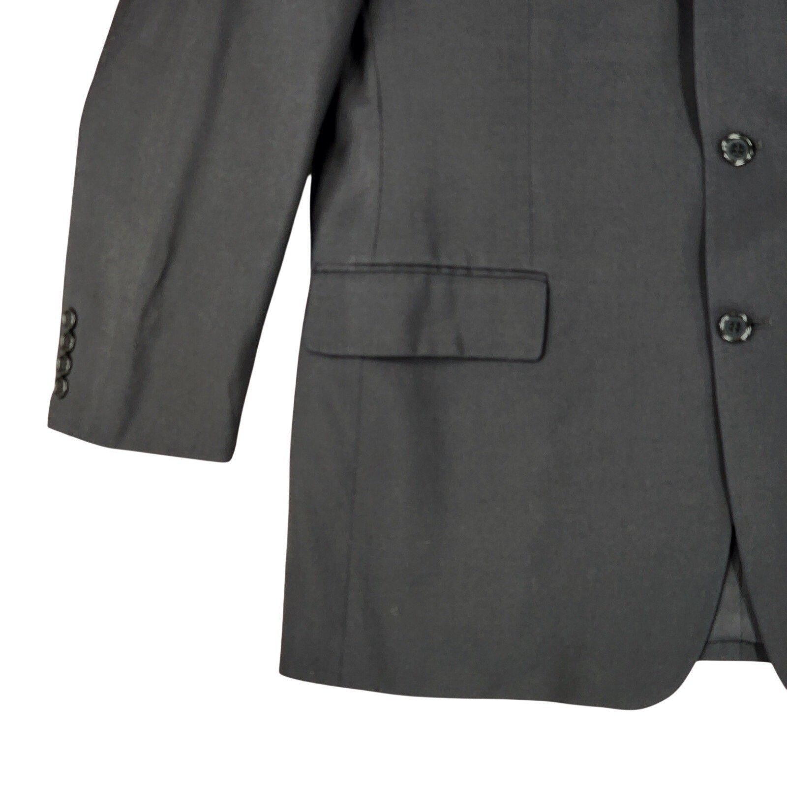 Hugo Boss Mens Sport Coat 42R* Black Da Vinci Lucca Single Breasted Double Vent
